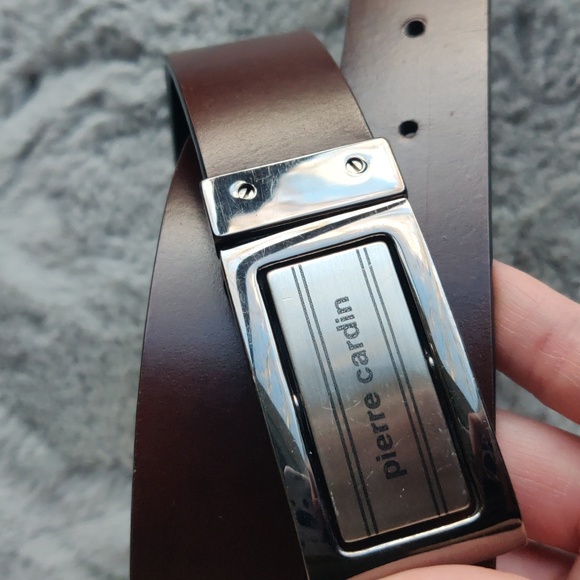 Pierre cardin reversible belt size 40